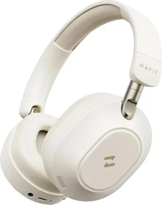 Obrázek produktu pro Havit H668BT, Bezdrátový, Hudba / volný čas, 204 g, Sluchátka, Béžová