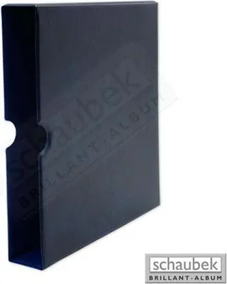Produktbild von Schaubek ks2073 Schutzkassette blau für Ringbinder Genius