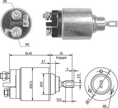 Produktbild von MAGNETI MARELLI Heckscheibenwischer + Arm Stück Hinten für FIAT 500L (351, 352) 310mm