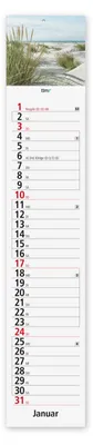 Image de Calendrier mural 2027, format 61 cm, avec des illustrations de paysages, idéal pour la planification