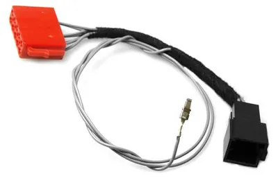 Productafbeelding van Originele Kufatec adapterkabel, Mini ISO naar ISO, voor CD-wisselaar, geschikt voor VW / Audi
