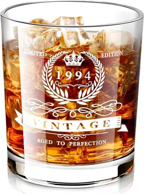 Obrázek produktu pro 31. Narozeninová sklenice na whisky v dřevěné krabičce 340 ml