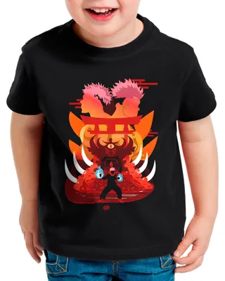 Produktbild von BaumwolleCloud Sukuna and Itadori Kinder T-Shirt anime japan manga