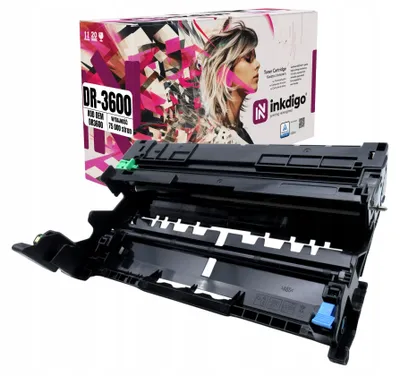 Produktbild von Inkdigo Bildtrommel DR3600 für Brother DCP-L5510DW, HL-L5210DN, HL-L5210DNT, HL-L5210DNTT – Schwarz, 75000 Seiten,