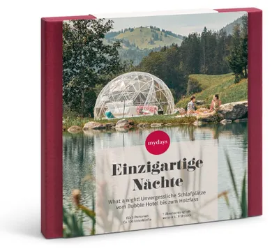 Produktbild von mydays Geschenkbox Einzigartige Nächte; Erlebnis verschenken oder selbst erleben; Gutschein für 2 Person(en)