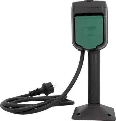 Produktbild von UniTec WiFi Outdoor Steckdosen-Erdspieß 2-fach IP44