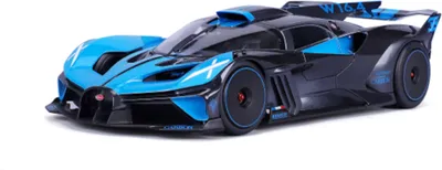 Produktbild von Bburago 18-38306 - Modellauto - Bugatti Bolide (blau, Maßstab 1:43) Spielzeugauto Modell