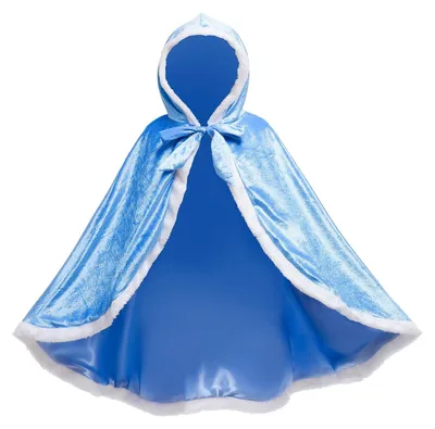 Immagine prodotto di Mantello da principessa per bambine, ideale per feste e carnevale