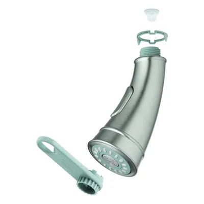 Produktbild von GROHE Spülbrause 46890, supersteel/night time grey
