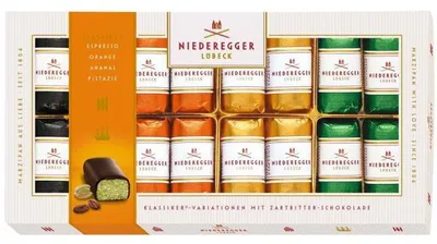 Produktbild von Niederegger Marzipan Klassiker Variationen 200g
