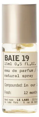 Produktbild von Le Labo, Baie 19, EDP, Unisex, 15 ml
