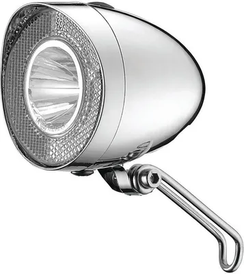 Immagine prodotto di Union UN-4915 Faro classico Luce bicicletta Faro anteriore LED 20 Lux illuminazione bicicletta StVZO lampada bicicletta anteriore