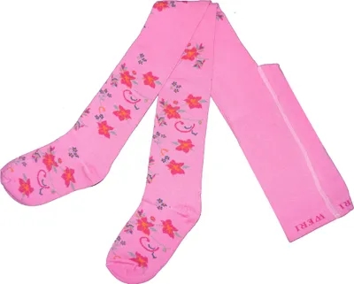 Produktbild von Kinderstrumpfhosen für Mädchen aus Baumwolle Provence Dunkelrosa Größe 152-164