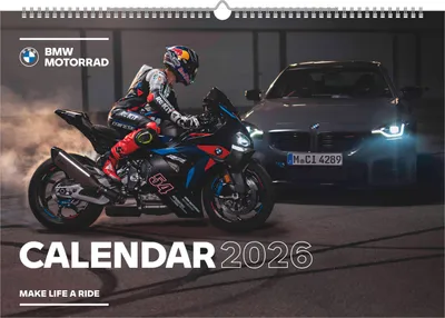 Produktbild von BMW Motorrad Wandkalender 2026