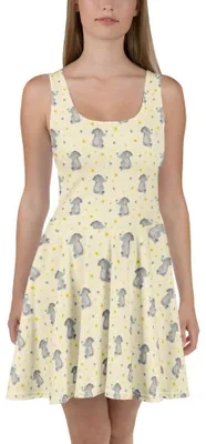 Produktbild von Mr. & Mrs. Panda Kleid Elefant Biene S - Gelb - Geschenk, Lustige Sprüche, Minikleid, Sommerkleid, Liebesspruch, Damenkleid, Hochzeitsgeschenk, Shirtkleid, Heiratsantrag