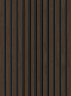 Obrázek produktu pro Mexen Lam-B nástěnné lamely 275 x 30 cm, HDF deska 4 mm, technická dýha, ořech palisander - S100-275307-3015-021
