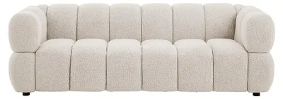 Produktbild von 3-Sitzer Sofa – Strukturstoff – Beige – PAVIRA