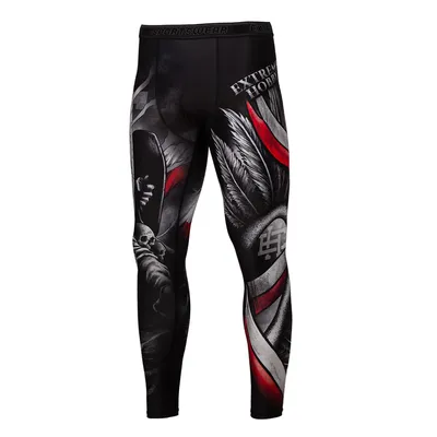 Productafbeelding van Extreme Hobby sportlegging voor heren, model HUSSAR, geschikt voor vechtsport, thermische legging, zwart, maat XL