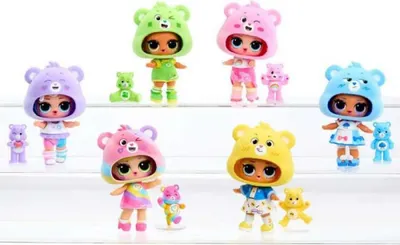 Zdjęcie produktu dla L.O.L. Surprise! L.O.L. Surprise Loves Care Bears Tots Asst, Mini lalka, Damski, 4 lat(a), Chłopak, dziewczyna, Różne kolory
