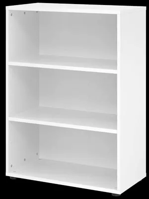 Obrázok produktu pre BETA 9 | Regál | 3 OH | 80 cm - Biela
