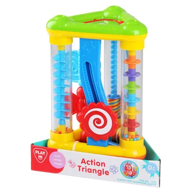 Produktbild von Playgo Aktivitäts-Spielzeug Dreieck Motorik Lernspielzeug