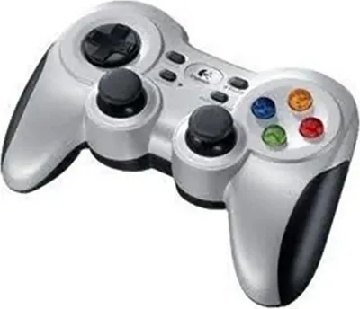 Produktbild von Logitech F710, Gamepad, PC, D-pad, Kabellos, RF, Schwarz, Silber