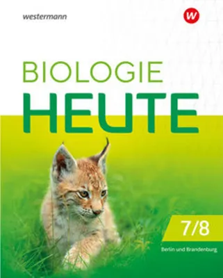 Obrázek produktu pro Biologie heute SI 7/8. Schulbuch. Sekundarstufe I in Berlin und Brandenburg