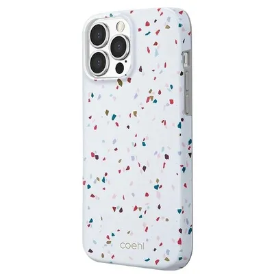 Obrázek produktu pro Etui Uniq Coehl Terrazzo Na Iphone 13 Pro / Iphone 13 - Bílý