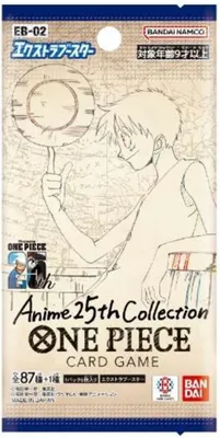 Produktbild von One Piece Card Game Anime 25th Collection EB02 Booster Japanisch