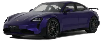 Image de GT Spirit 1:18 PORSCHE TAYCAN TURBO GT VIOLET CIEL MÉTALLISÉ 2023