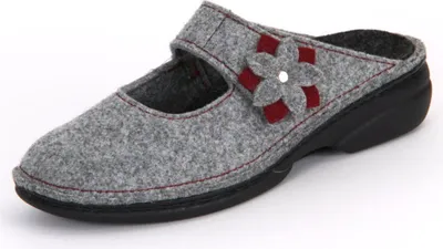 Produktbild von Finn Comfort 06560-901198 Arlberg - Damen Hausschuhe - Light-Grey, Größe:39 EU