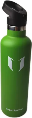 Produktbild von SuperSparrow Edelstahl Trinkflasche Kinder 1810 Ultraleicht Thermobecher 1L Isolierflasche