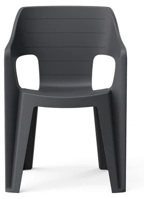 Produktbild von Gartenstuhl Keter Bilbao 57 x 57 x 79 cm – Graphit