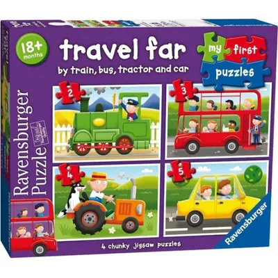 Produktbild von Ravensburger 10107303, 2 Stück(e), Fahrzeuge, 1,5 Jahr(e)
