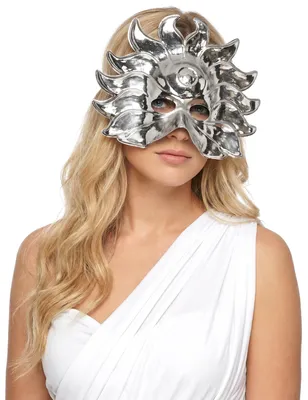 Productafbeelding van Sonnenmasker, beschermmasker, goudkleurig - universele maat