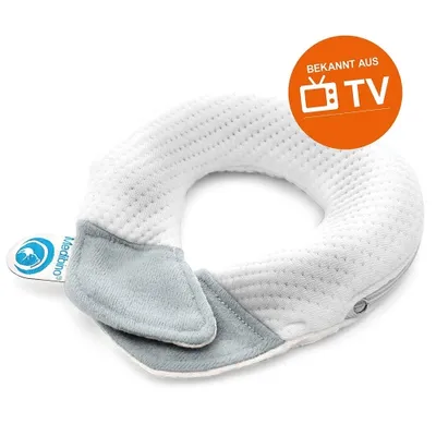 Produktbild von Medibino® | Medizinisch patentiertes Babykissen gegen Plattkopf, Kopfverformungen und Flachkopf | Grau