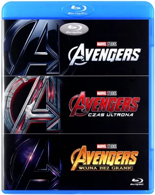 Produktbild von Avengers Trilogy 1-3 Boxset (nur Originalversion) [3xBLU-RAY]