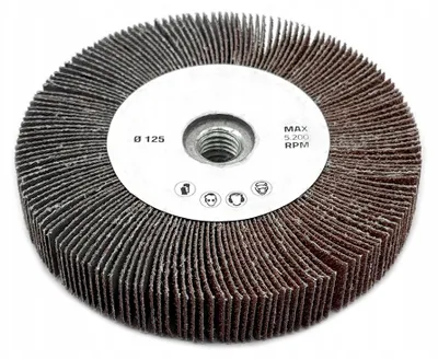 Produktbild von Ultra Abrasives Lamellenschleifscheibe 125x20mm M14 P180 Metall