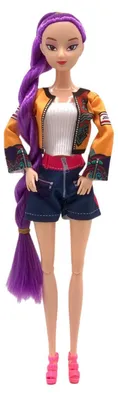 Produktbild von 1/3 Stück 28 cm große Kpop Hunter Mädchenpuppe, inspiriert vom Animationsfilm, bewegliche Gelenke, Actionfigur, Sammlerstück, Dekoration, Geschenk für Fans