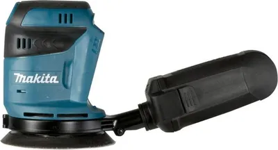 Produktbild von Makita DBO180Y1J, Schwingschleifer, Velcro, Schwarz, Blau, 7000 RPM, 11000 RPM, 1,4 mm