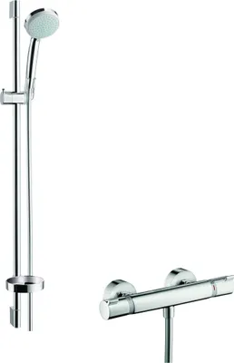 Produktbild von Hansgrohe Brausenkombi Croma 100 Vario / Ecostat Comfort und Unica C 900mm