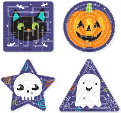 Produktbild von 4 Halloween Freunde Geduldspiele Spiele