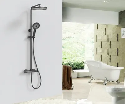 Obrázek produktu pro Hlavová sprcha form&style KUDA 260 x 260 mm černá