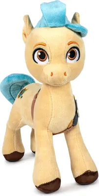 Produktbild von My Little Pony New Generation Hitch Trailblazer 27cm Plüsch Play by Play (gelb)