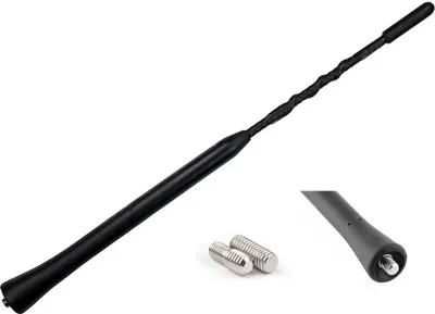 Produktbild von Audioproject A104 - Autoantenne Dachantenne Radio Antenne 24cm für VW Golf 4 5 6 7 Lupo Polo 6R Audi Opel Ford Focus Renault BMW Seat Skoda DAB Antenne Auto Antenne Dach Autoradio Antenne