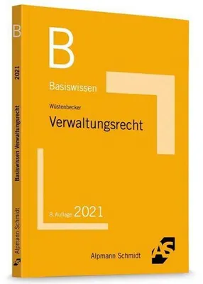 Produktbild von Basiswissen Verwaltungsrecht