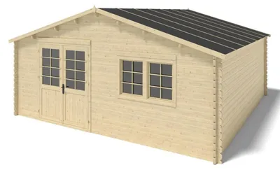 Produktbild von Gartenhaus, Gerätehaus 36m2 - 6x6m - 40mm