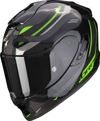 Obrázek produktu pro Helma Scorpion EXO-1400 Evo Air Kydra Carbon, černá/zelená, 2XL (63/64)