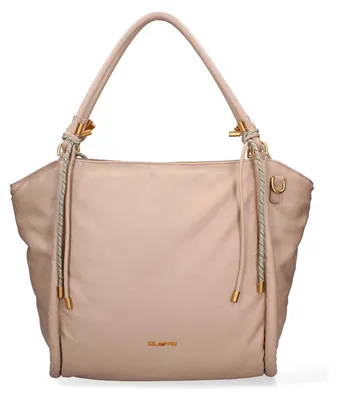 Image de Sac à Épaule Femme Vegan Leather avec Bandoulière Amovible CUSTO Black B UNICA 48x42x18 cm TETUAN-BLACK