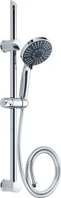 Produktbild von SCHÜTTE Duschset ADRIA, Duschkopf mit Schlauch und Halterung, Handbrause mit 5 Funktionen, Duschbrause, Dusche Chrom